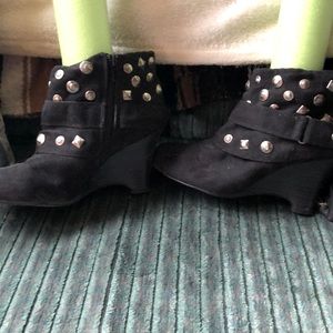 Studded booties